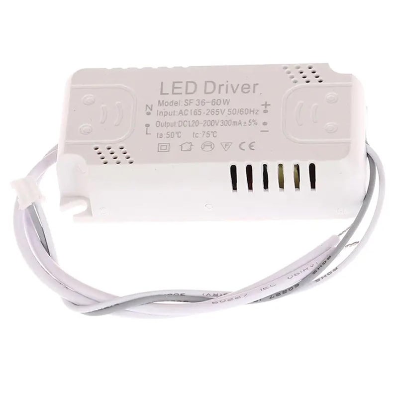 وحدة إمداد طاقة سائق LED لوحة 300 مللي أمبير 8 80 واط لإضاءة LED لون E - Image 5